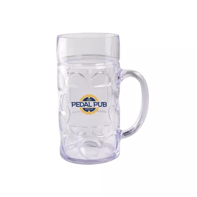 ½ Liter Plastic German Style Beer Mug w/Handle