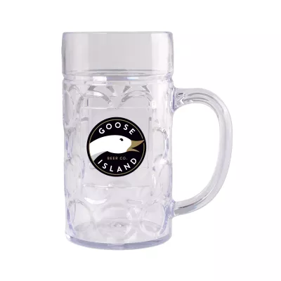 1 Liter Plastic German Style Beer Mug w/Handle