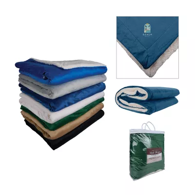 Stonebridge Micro Mink Sherpa Blanket