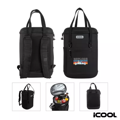 iCOOL Granby 24-Can Cooler Backpack