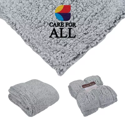 St. Cloud 50" x 60" Frosted Sherpa Blanket