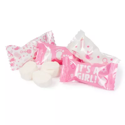 It's A Girl! Wrapped Buttermints