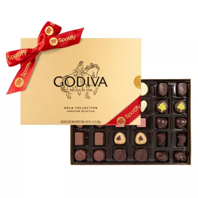 Godiva Gold Collection 30pc 12.3 oz Box