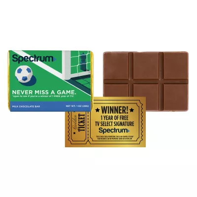 Soccer 1 oz Custom Wrapper Bars