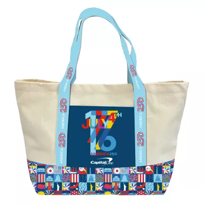 Custom Large rPET Canvas Tote