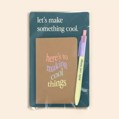 Make Cool Things Journal + Pen Mailer