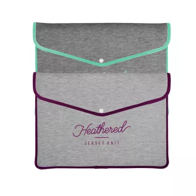 Heathered Jersey Knit Snapfolio For 13" Macbook Air®/Macbook Pro®