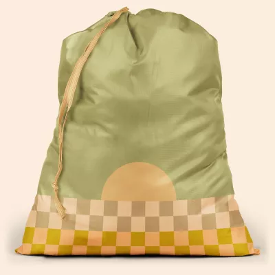 RipStop Bubbles Drawstring Tote