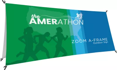 Zoom™ A-Frame Banner