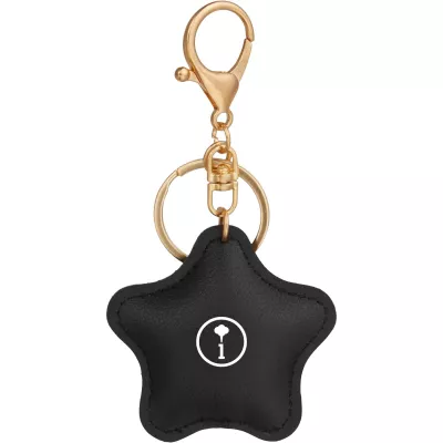 Star Leather Keychain
