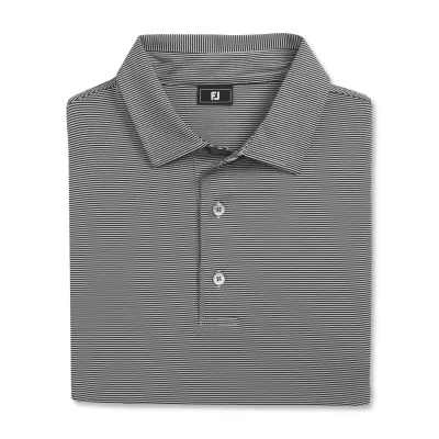 FootJoy Men's MicroFeeder Stripe Polo