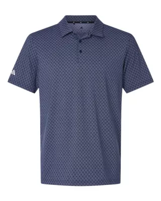 Adidas® Men's 4-Way Stretch Printed Polo Shirts