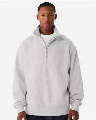 Bella+Canvas® Unisex 10 Oz. Quarter-Zip Pullover Sweatshirt
