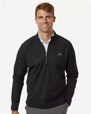 Adidas® Men's Ultimate365 Wind Quarter-Zip Pullover Shirt