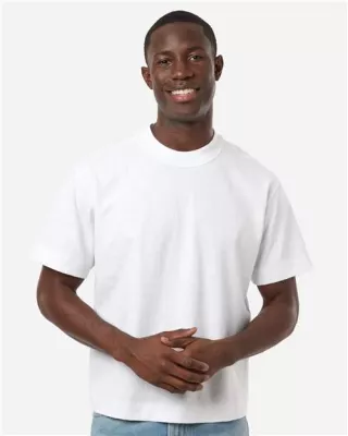 American Apparel® Unisex Heavyweight Cotton Mid-Length T-Shirt