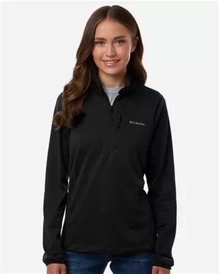 Columbia® Women's Essential Hike™ Grid Fleece Half-Zip Pullover