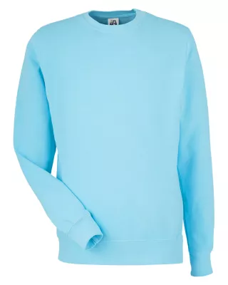 J. America® Unisex Pigment-Dyed Fleece Crewneck Sweatshirt