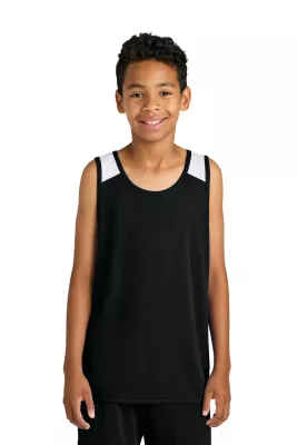 Sport-Tek® Youth Club Track Tank