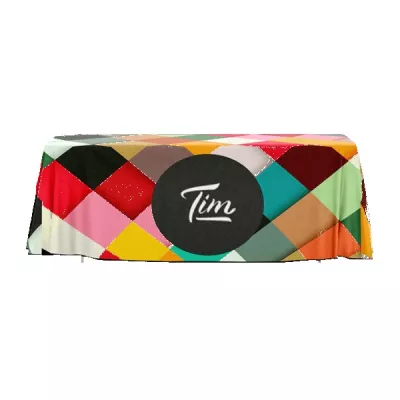 48 Hour Rush 8' Open-Back Full Color Table Throw