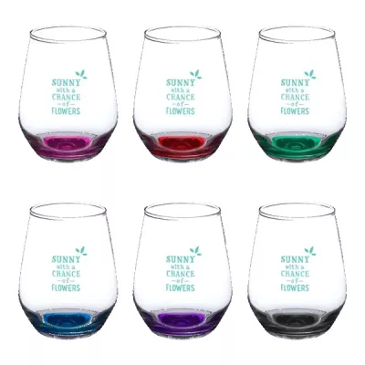 Perfected 12 oz Silicia Stemless Wine