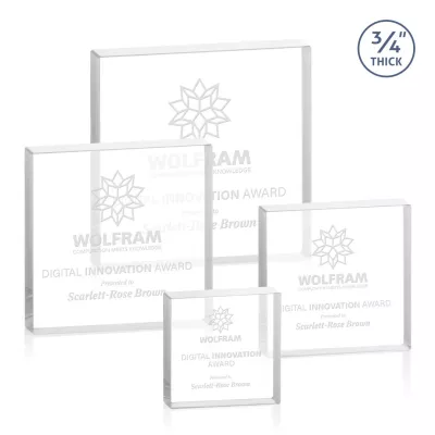 Upton Square Award - Clear