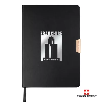 Swiss Force® Bolivar Hardcover Journal w/Gold Accent