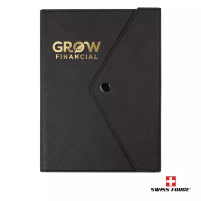 Swiss Force® Manstein Refillable Journal w/Magnetic Buckle