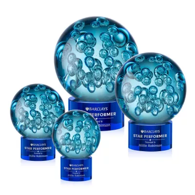 Addison Award on Marvel Base - Blue