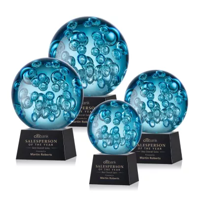 Addison Award on Robson Base - Black