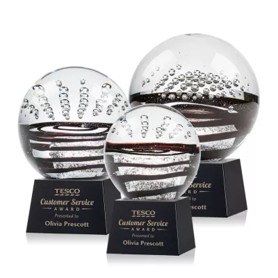 Serenity Award on Robson Base - Black