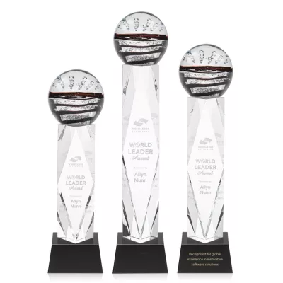 Serenity Award on Toscana Base - Black
