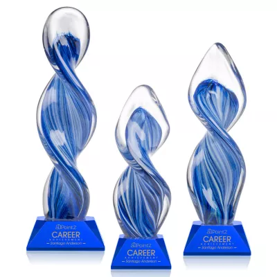 Bonavista Award on Sheffield Base - Blue