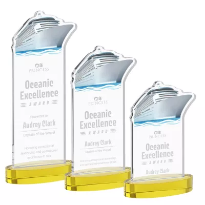 Voyager Award on Alberton Base - Gold