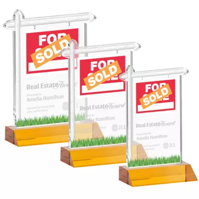 Real Estate Award - Amber