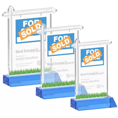 Real Estate Award - Sky Blue