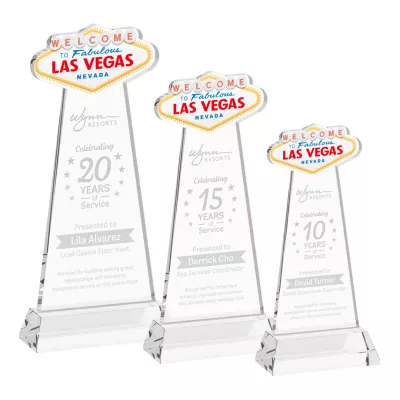 Las Vegas Award on Hartford Base - Clear