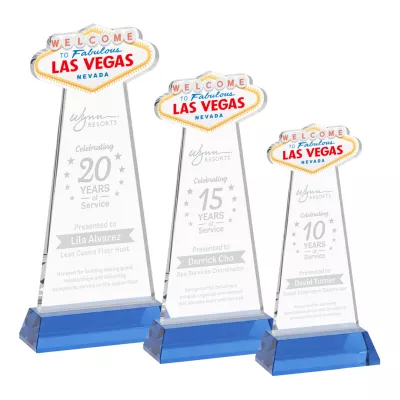 Las Vegas Award on Hartford Base - Sky Blue