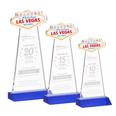 Las Vegas Award - Blue