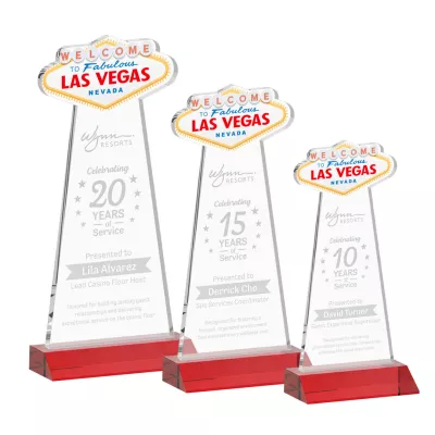 Las Vegas Award - Red
