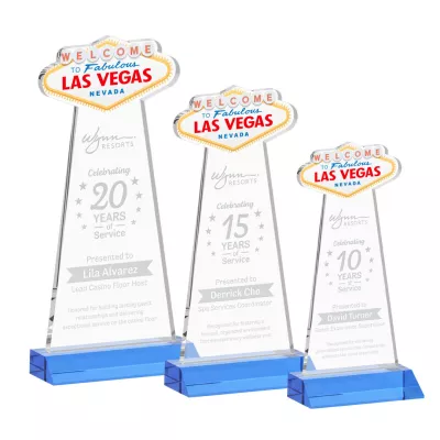 Las Vegas Award - Sky Blue