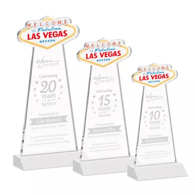Las Vegas Award - White