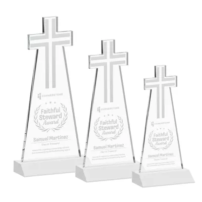Cross Award - White
