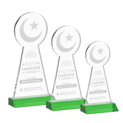 Crescent & Star Award - Green