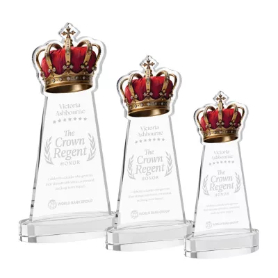 Crown Award on Alberton Base - Clear