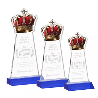 Crown Award - Blue