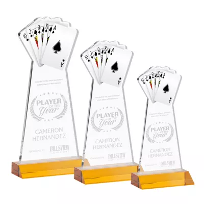 Poker Award - Amber