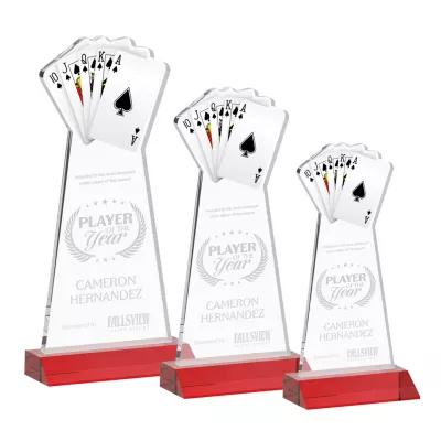 Poker Award - Red