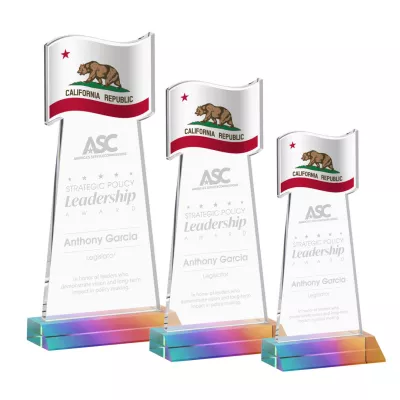 Flag Award - Prismatic