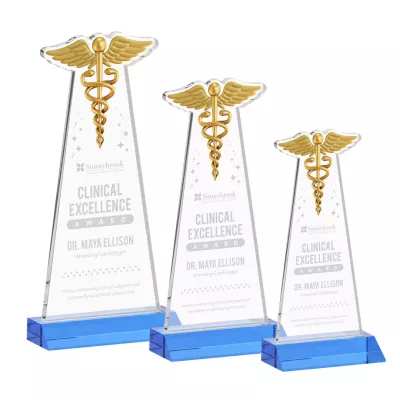 Caduceus Award - Sky Blue
