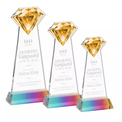Gemstone Award on Hartford Base - Prismatic